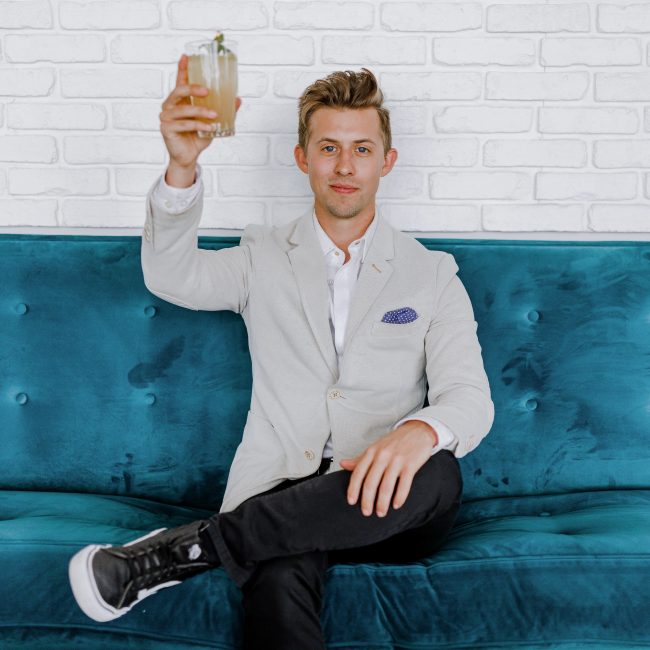 Man on couch